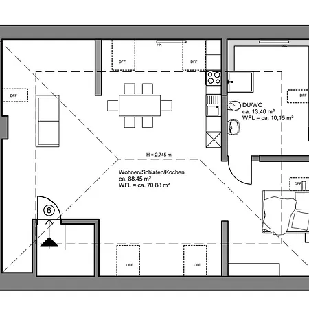 Bahnhof Grombach Apartmán *